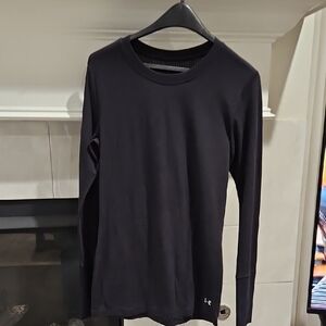Under Armour Midnight Black Crew Neck Top